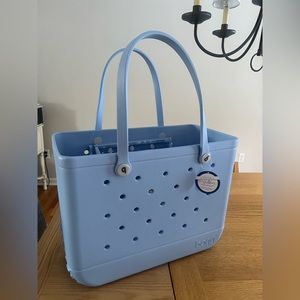 New with tags large bogg bag! Color is a light blueish/periwinkle!